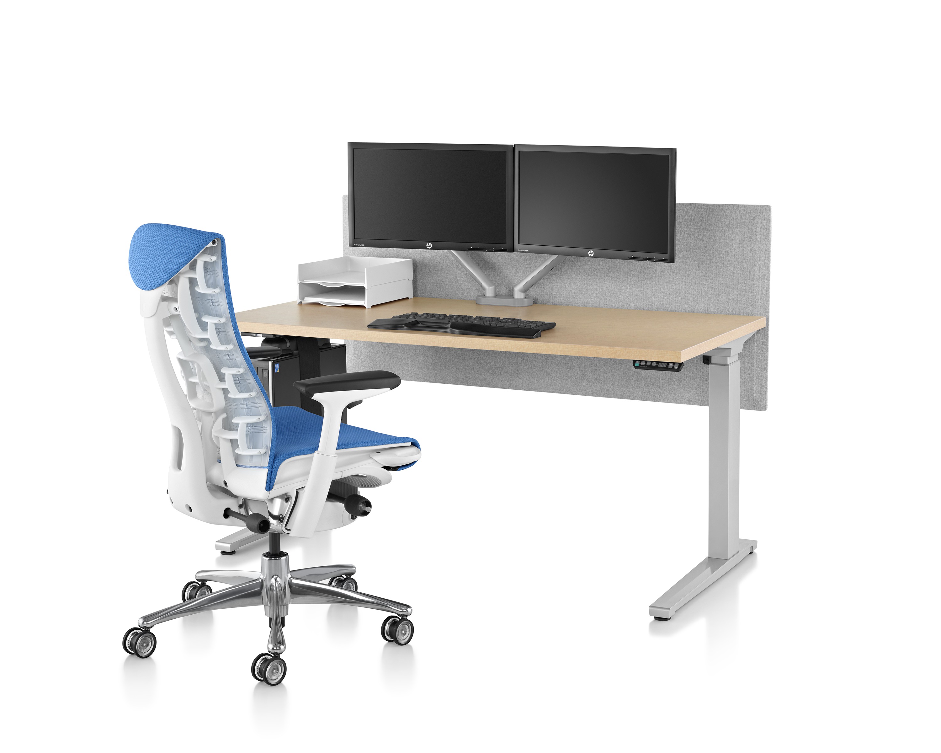 办公台|升降台|办公家具|设计师家具|Renew 坐立两用工作台